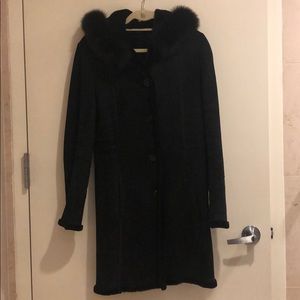 SHERLING Black Coat